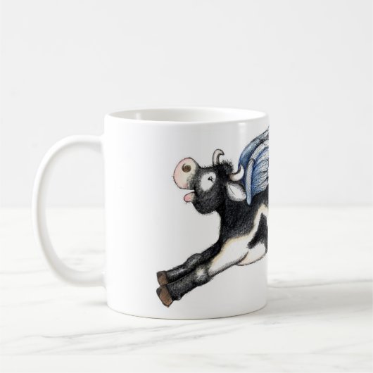 Vache à vol - tasse (Gauche)