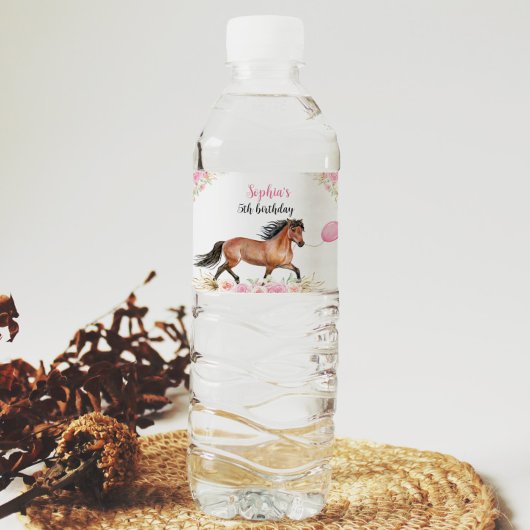 Vache Anniversaire Fête Étiquette de bouteille d'e