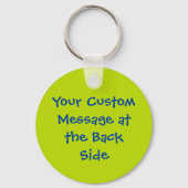 Vache avec porte-clés à pancarte (Verso)