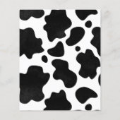 Vache baryton fête d'anniversaire carte de remerci (Dos)