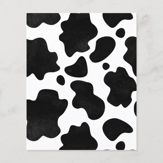 Vache baryton fête d'anniversaire carte de remerci (Dos)