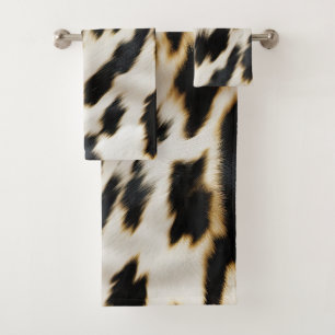 Vache blanche noire