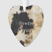 Vache blanche noire (devant)