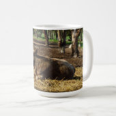 Vache C'Est Une Vie Agricole, Café Mug (Devant droit)