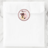 Vache + Cochon = autocollants Moink (Sac)