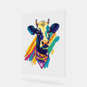 Vache colorée, Conception de Vache arc-en-ciel (Angle)