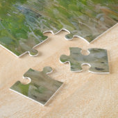 Vache dans le pâturage style ferme Puzzle d'art (Côté)