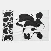 Vache de campagne serviette de cuisine (Horizontal)