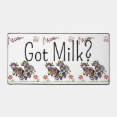 Vache de chat de bureau a du lait ? (Recto)