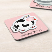 Vache de dessin, dessous de verre (Côté gauche)