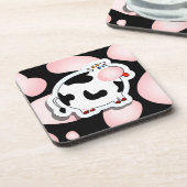Vache de dessin, dessous de verre (Côté gauche)