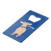 Vache de jersey heureuse et mignonne et dessin ani (Devant Angle)