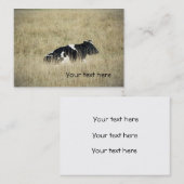 Vache de repos - Carte de visite (Devant / Derrière)