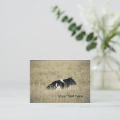 Vache de repos - Carte de visite (Debout devant)