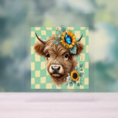 Vache de tournesol, Vache de joli Highland (Neutre)