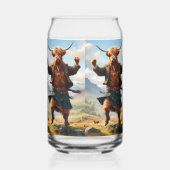Vache des Highlands dansant le Highland Fling, (Droite)