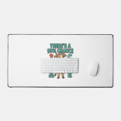 Vache drôle 99% de chance que je m'en fiche Graphi (Clavier et souris)