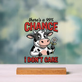 Vache Drôle Chance Je M'en Fiche Vintage (Neutre)
