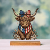 Vache écossaise patriotique vintage (Neutre)