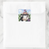 Vache en Casquette - Stickers (Sac)