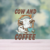 Vache et café, Fille occidentale drôle (Neutre)
