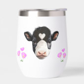 Vache et fleurs Paruline à vin thermique (Gauche)