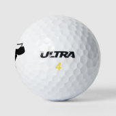 Vache 🐮 golf ⛳ balle ⛳ (Logo)