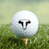 Vache 🐮 golf ⛳ balle ⛳ (T-shirt Insitu)