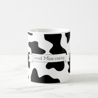 Vache Imprimé Bonne Mug Moo-rning