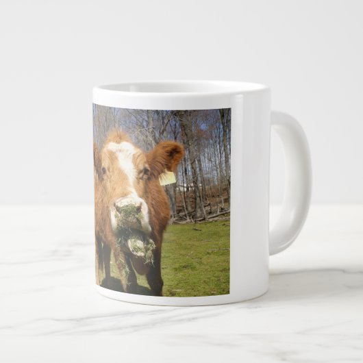 Vache Jumbo Mug (Devant droit)