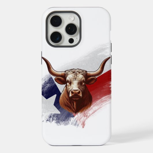 vache longhorn du Texas (Verso)
