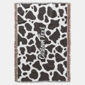 Vache Motif lanceur couverture (devant Vertical)