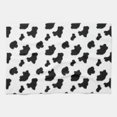 Vache motif Pays Serviette de cuisine (Horizontal)