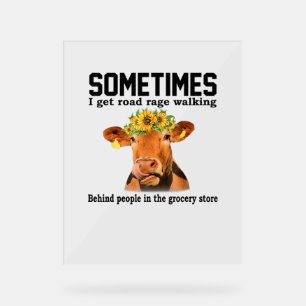 Vache Parfois, J'Ai De La Rage De Route À Marcher