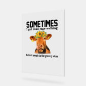 Vache Parfois, J'Ai De La Rage De Route À Marcher (Angle)