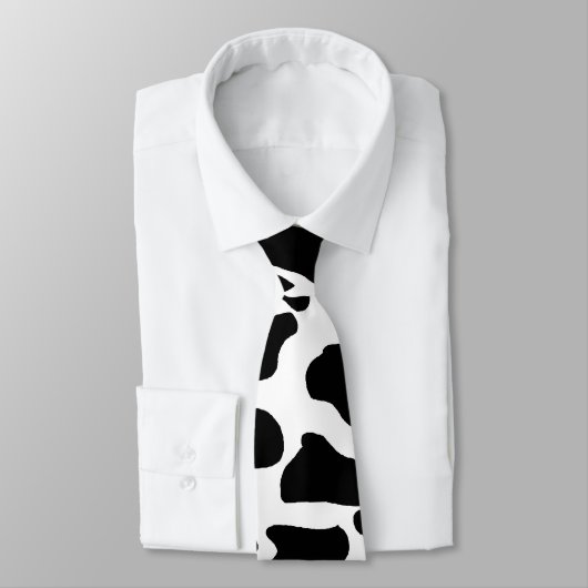 Vache pour homme laitier Imprimer Cravate (Attaché)
