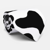 Vache pour homme laitier Imprimer Cravate (Roulé)