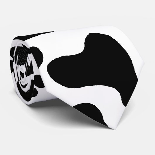 Vache pour homme laitier Imprimer Cravate (Roulé)