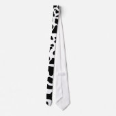 Vache pour homme laitier Imprimer Cravate (Dos)