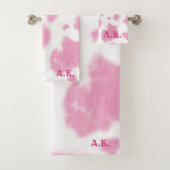 Vache rose mignonne Imprimer Rodéo Occidental (En situation)