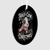 Vache sacrée C'est Xmas Amusing Amoureux des vache (devant)