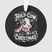 Vache sacrée C'est Xmas Amusing Amoureux des vache (devant)