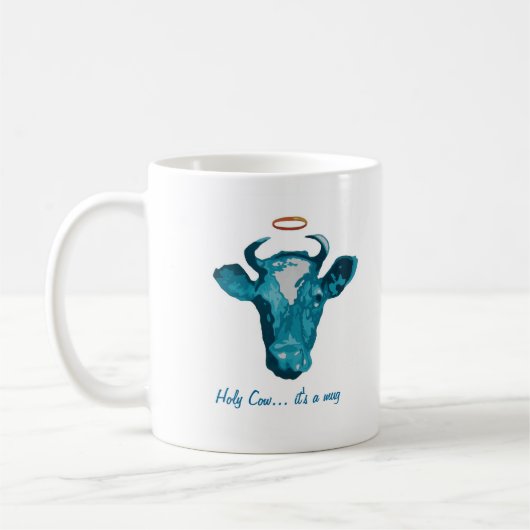 Vache sainte… c'est une tasse (Gauche)