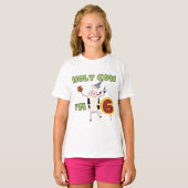 Vache sainte je suis 6 T-shirts et cadeaux (Devant entier)
