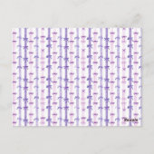 Vache Sainte Je Suis Un Invitation Arc-en-ciel Vio (Dos)