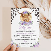 Vache sainte Je suis une fille première invitation