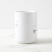 Vache Sarcastique C'est un point moot Mug de vache (Centre)
