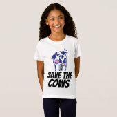 VACHE 'SAVE THE VWS' T-SHIRTS TEE - SHIRTS (Devant entier)