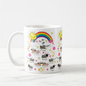 Vache Sun Rainbow Mug (Gauche)