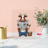 Vache sur Toilet, Animaux de ferme amusants (Mariage)